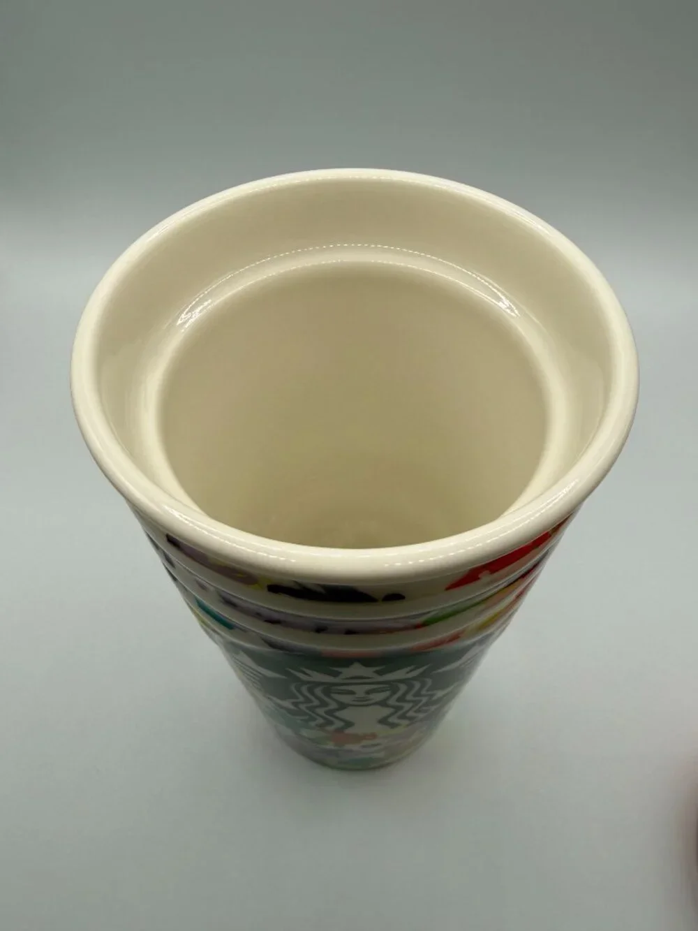 Starbucks 'Spring Floral' Ceramic Mug & Lid
